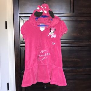 Minnie Mouse terrycloth swim cover-up